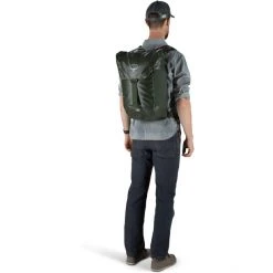 Osprey Transporter Flap Backpack haybale green -Osprey Equipment Sales Store osprey transporter flap backpack haybale green 6